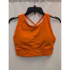 Buffbunny Sports Orange Sports Bra *Size Medium*
